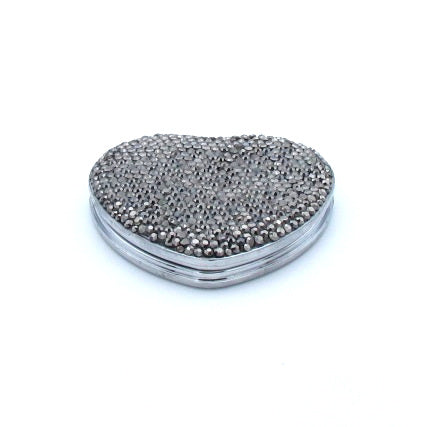 Handcraft Czech diamond with Rhinestone Portable Magnify Mirror