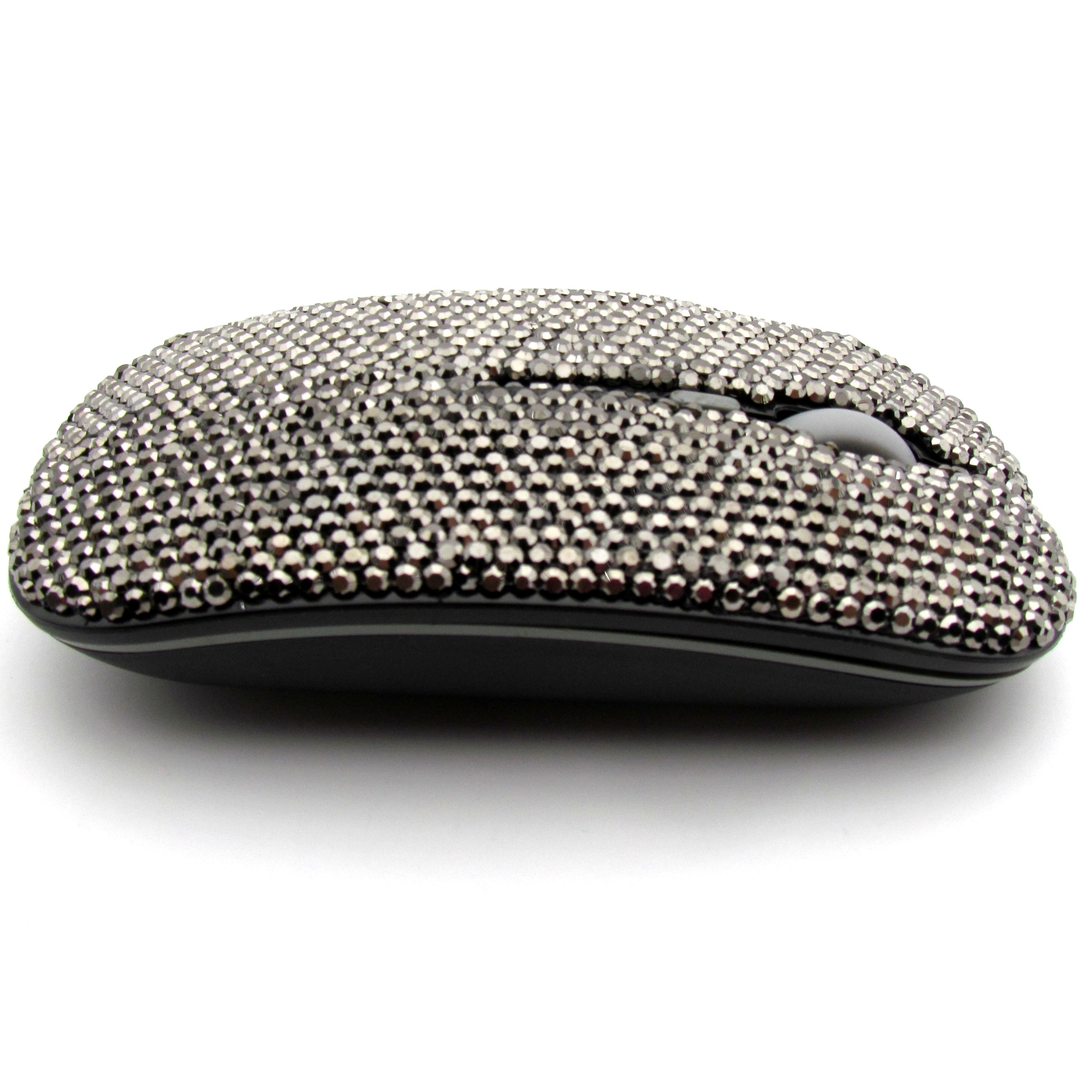 Hand inlaid bling wireless mouse