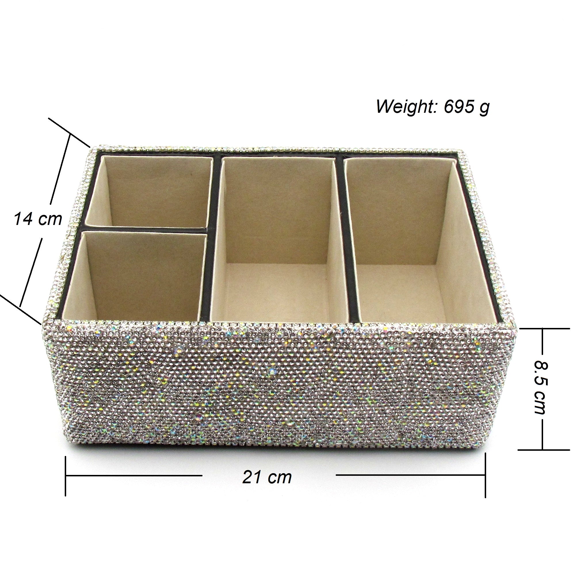 Handcraft Rhinestone Storage Box