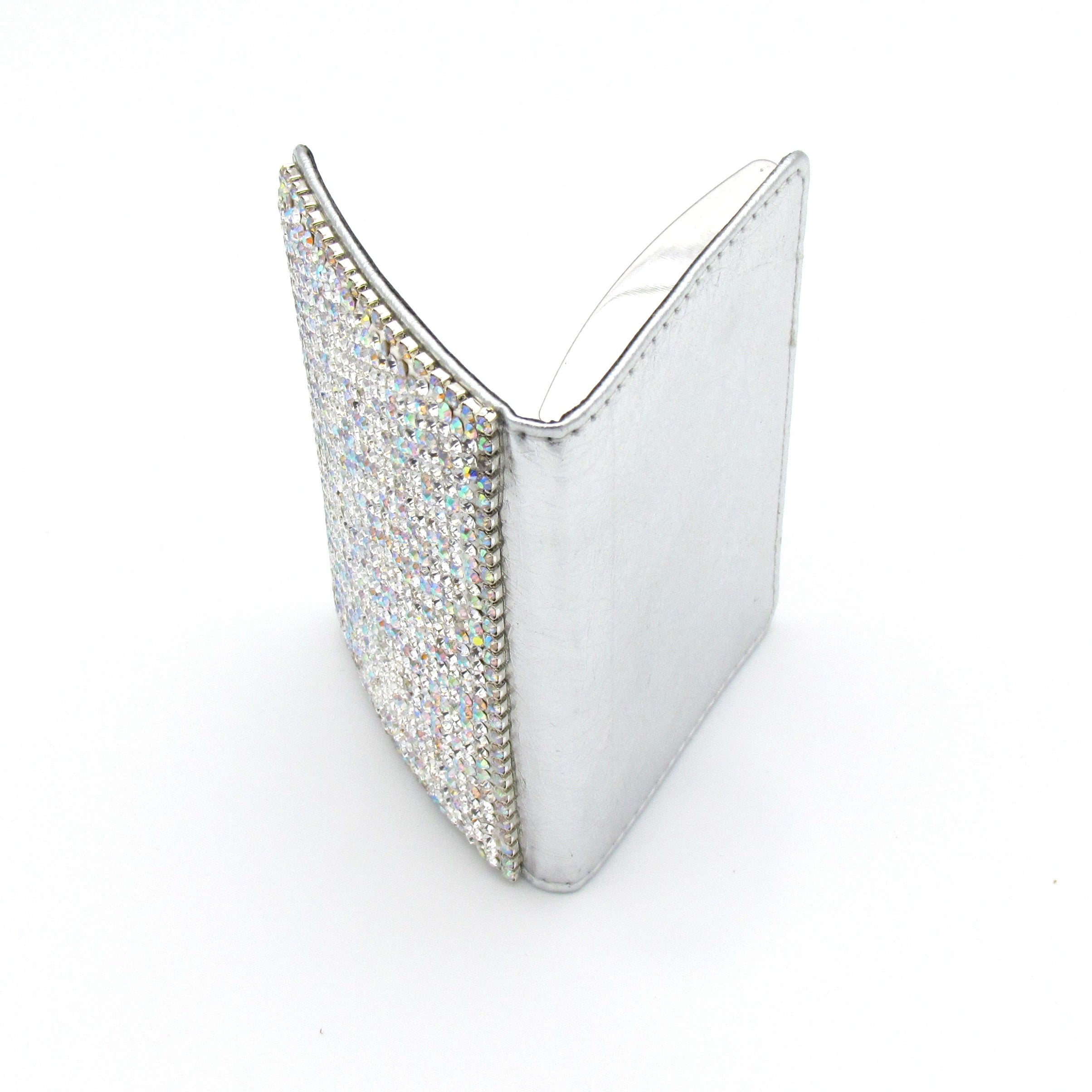 Handcraft Czech diamond with Rhinestone Portable Business Card Holder