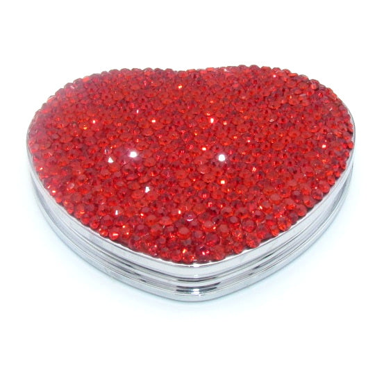 Handcraft Czech diamond with Rhinestone Portable Magnify Mirror