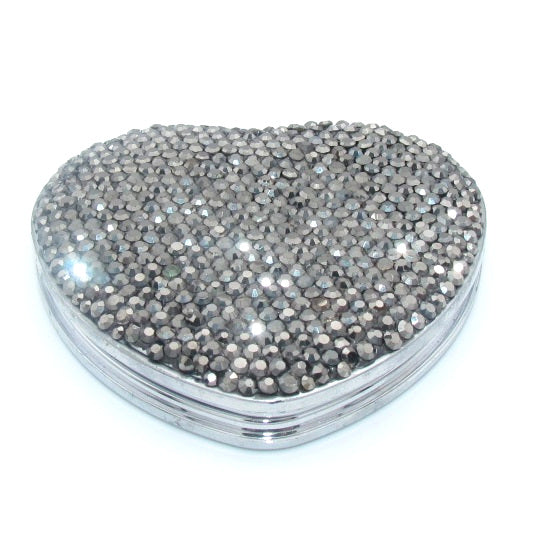Handcraft Czech diamond with Rhinestone Portable Magnify Mirror