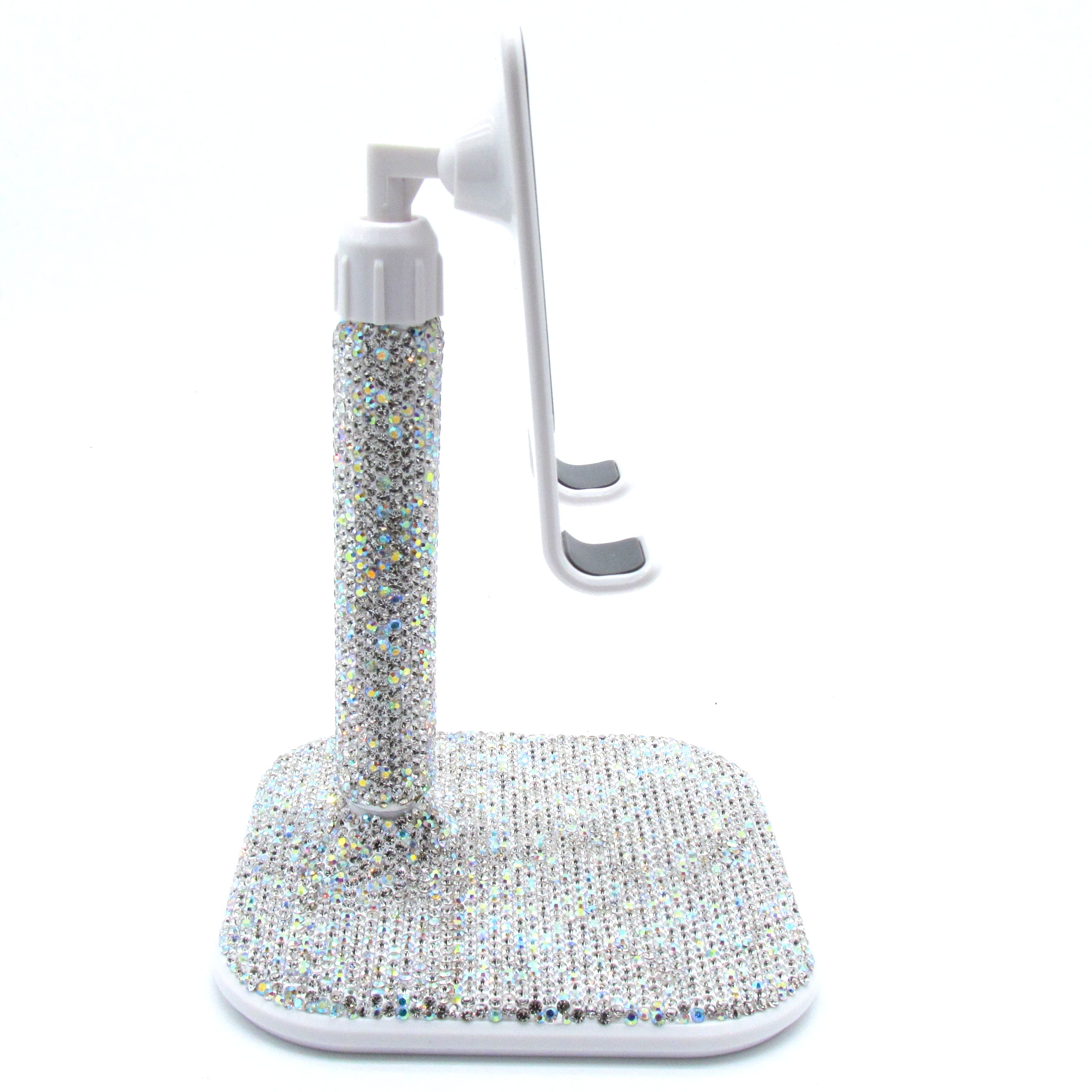 Hand inlaid Rhinestone and Swarovski crystal sparkle phone/tablet holder