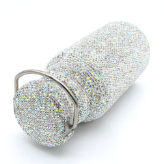Hand inlaid sparkle Rhinestone and Swarovski crystal water bottle
