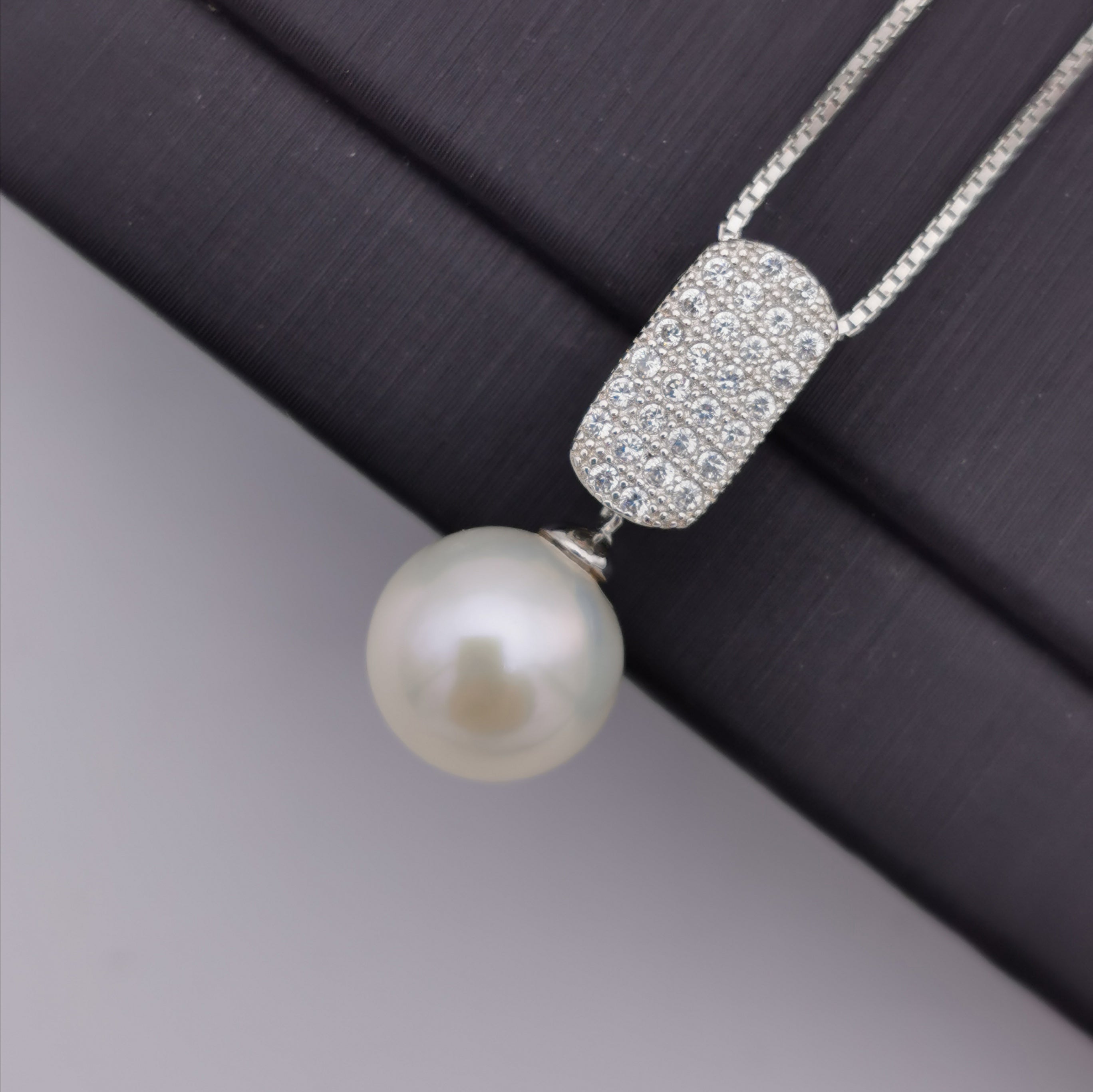sterling silver Freshwater pearl necklace
