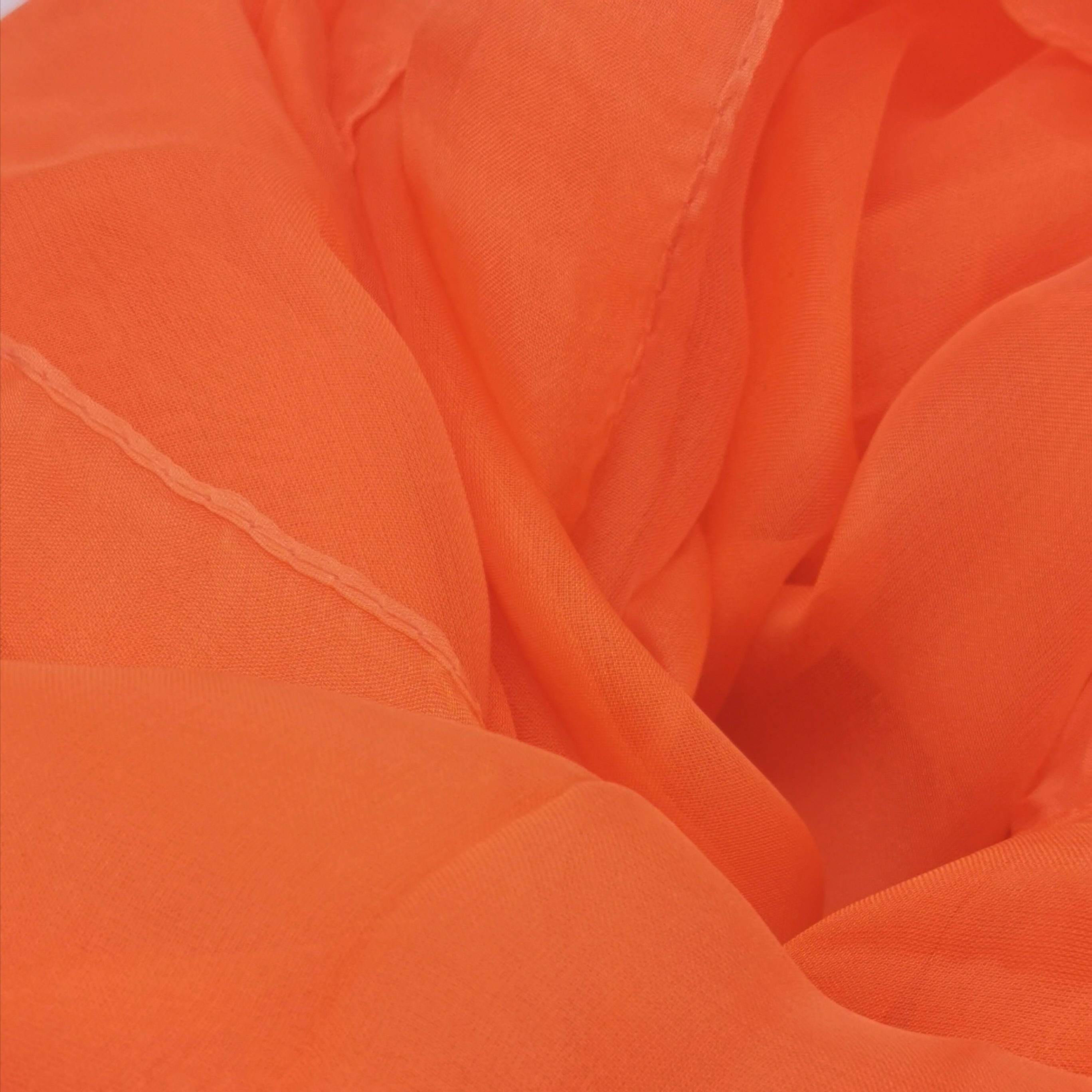 7 colours of mono tone silk scarf