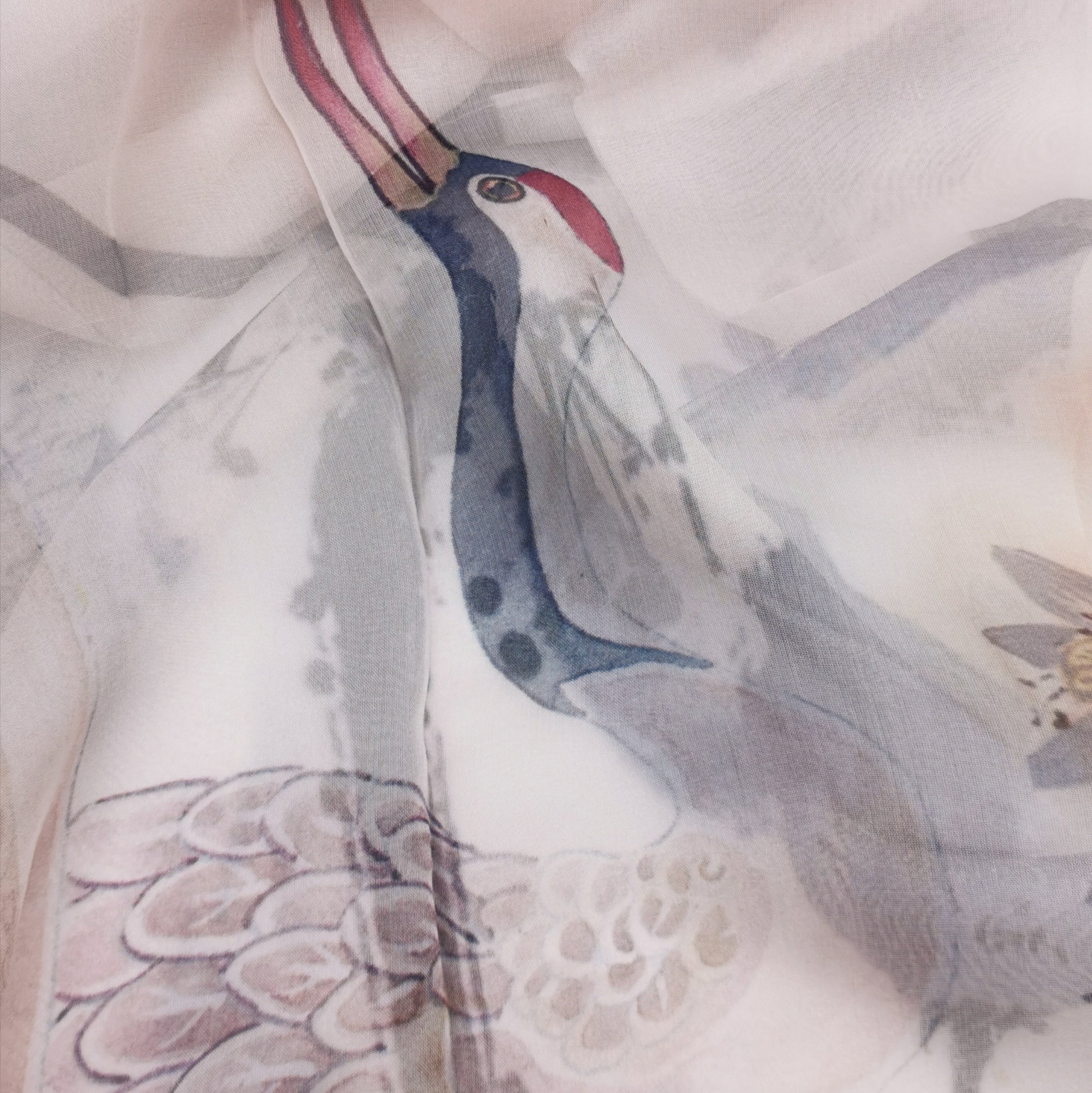 100% silk scarf