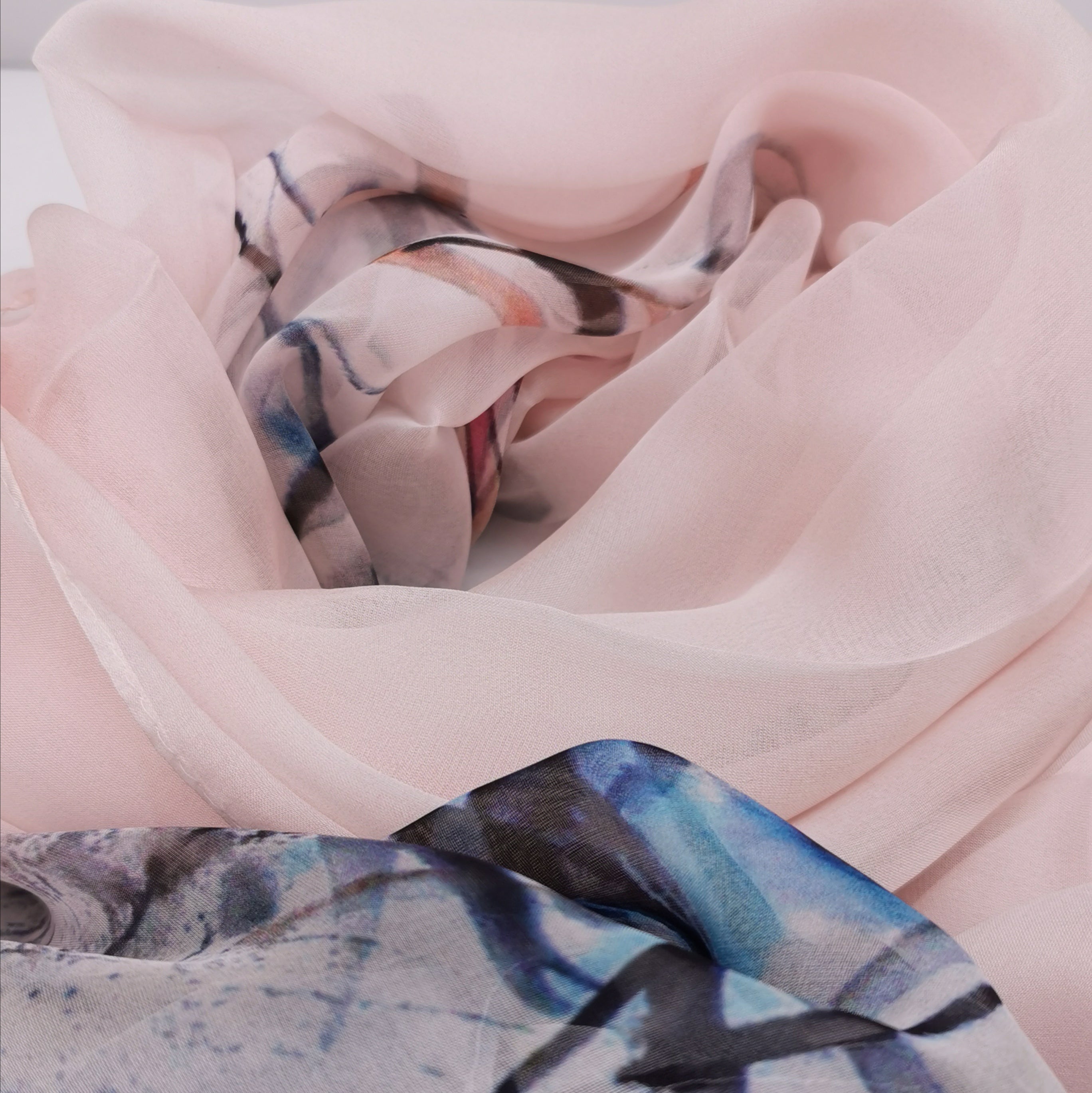 100% silk scarf