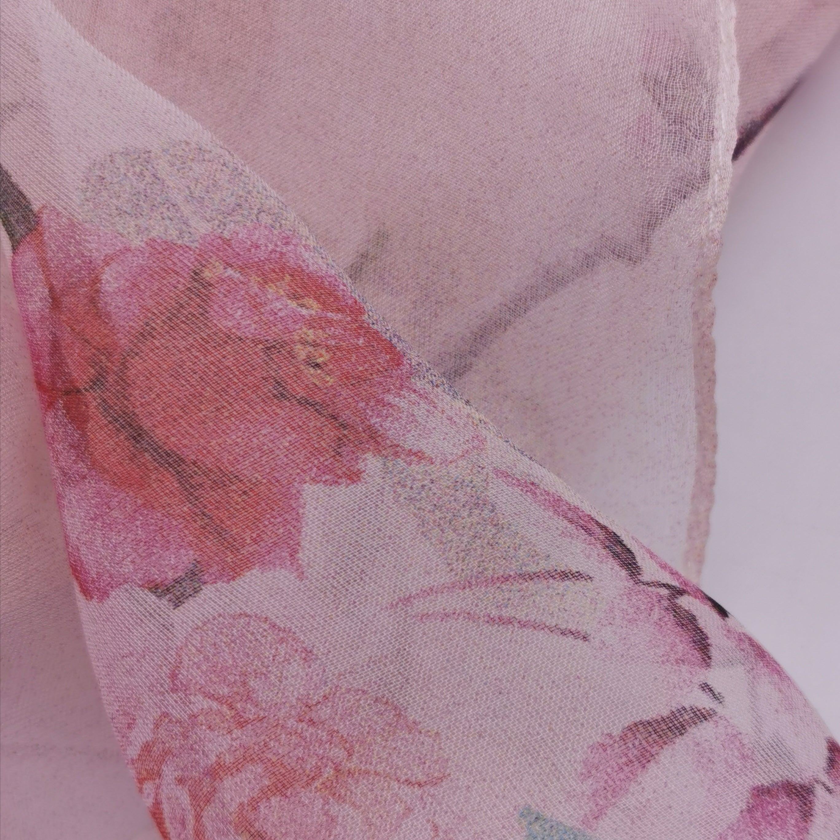 100% silk scarf