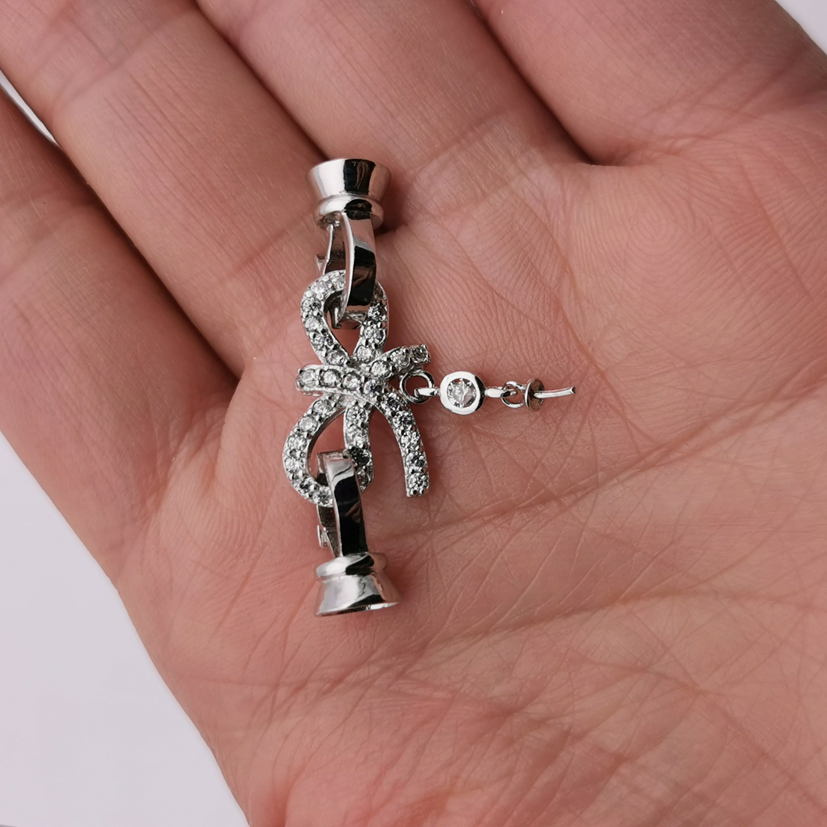 S925 sterling silver clasp