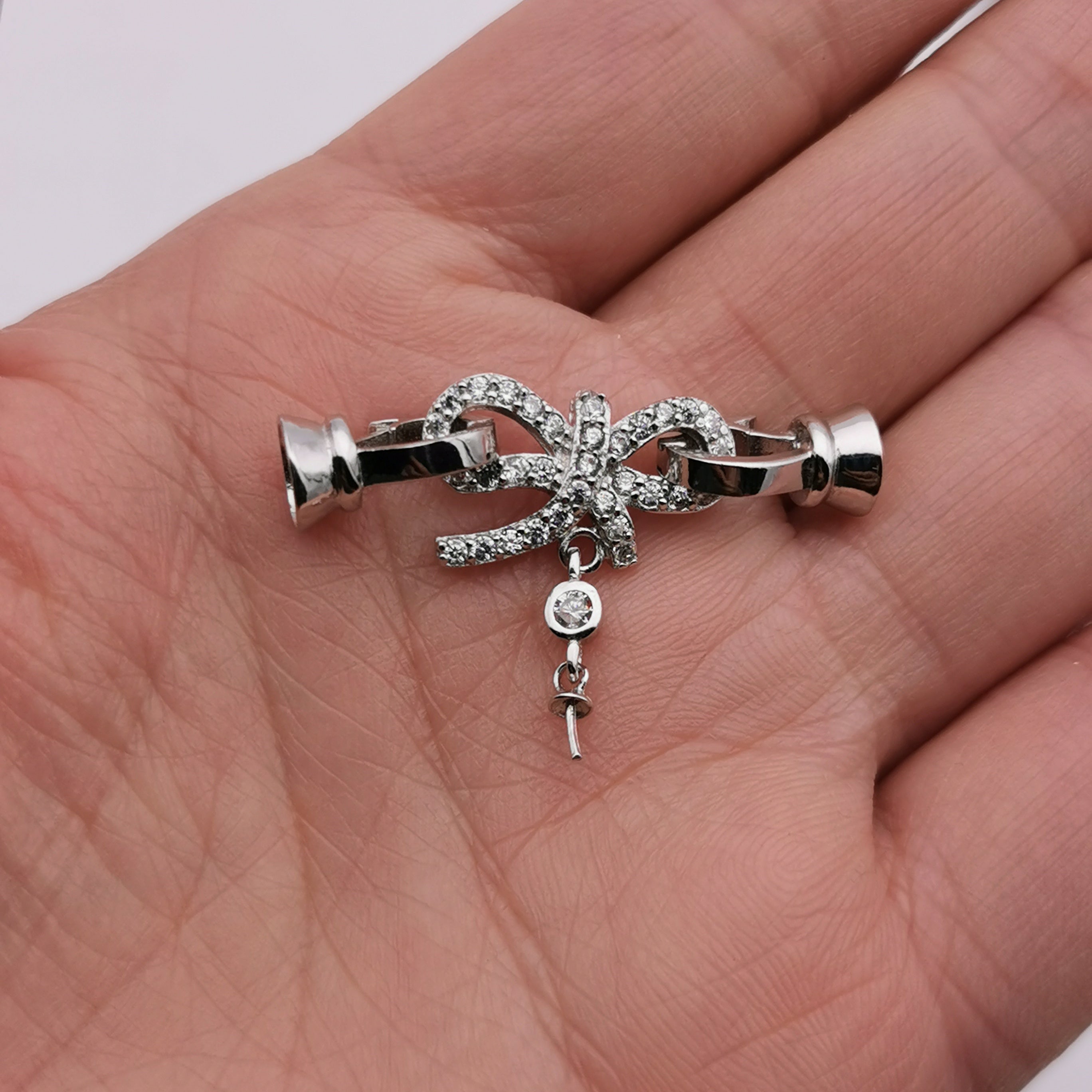 S925 sterling silver clasp