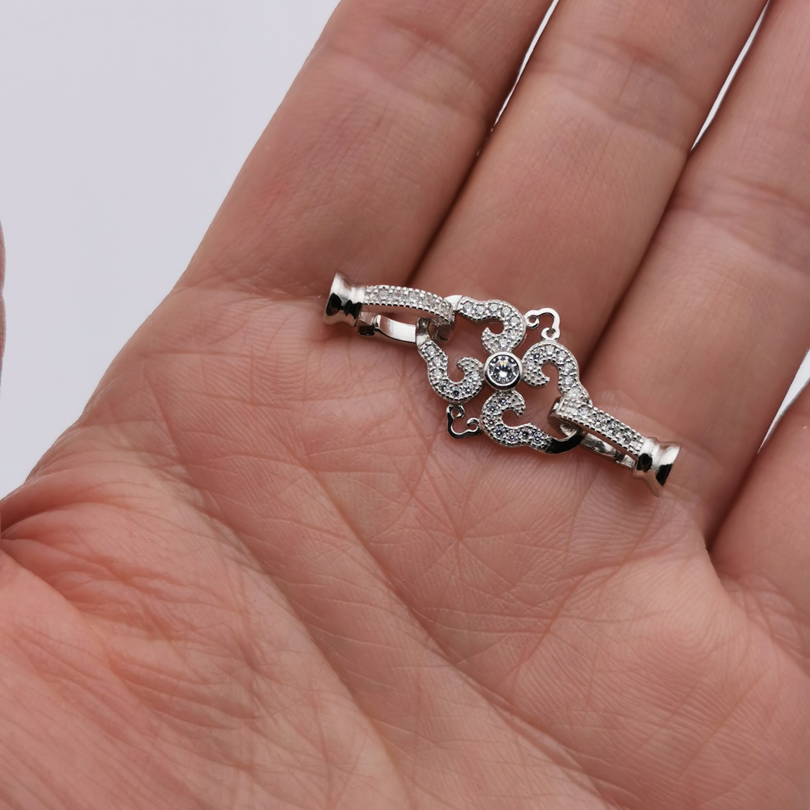 S925 sterling silver clasp