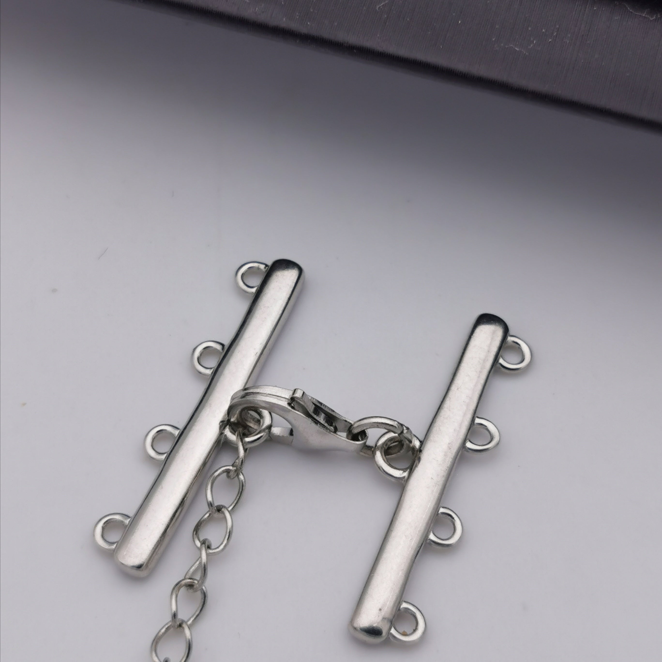 S925 sterling silver adjustable clasp