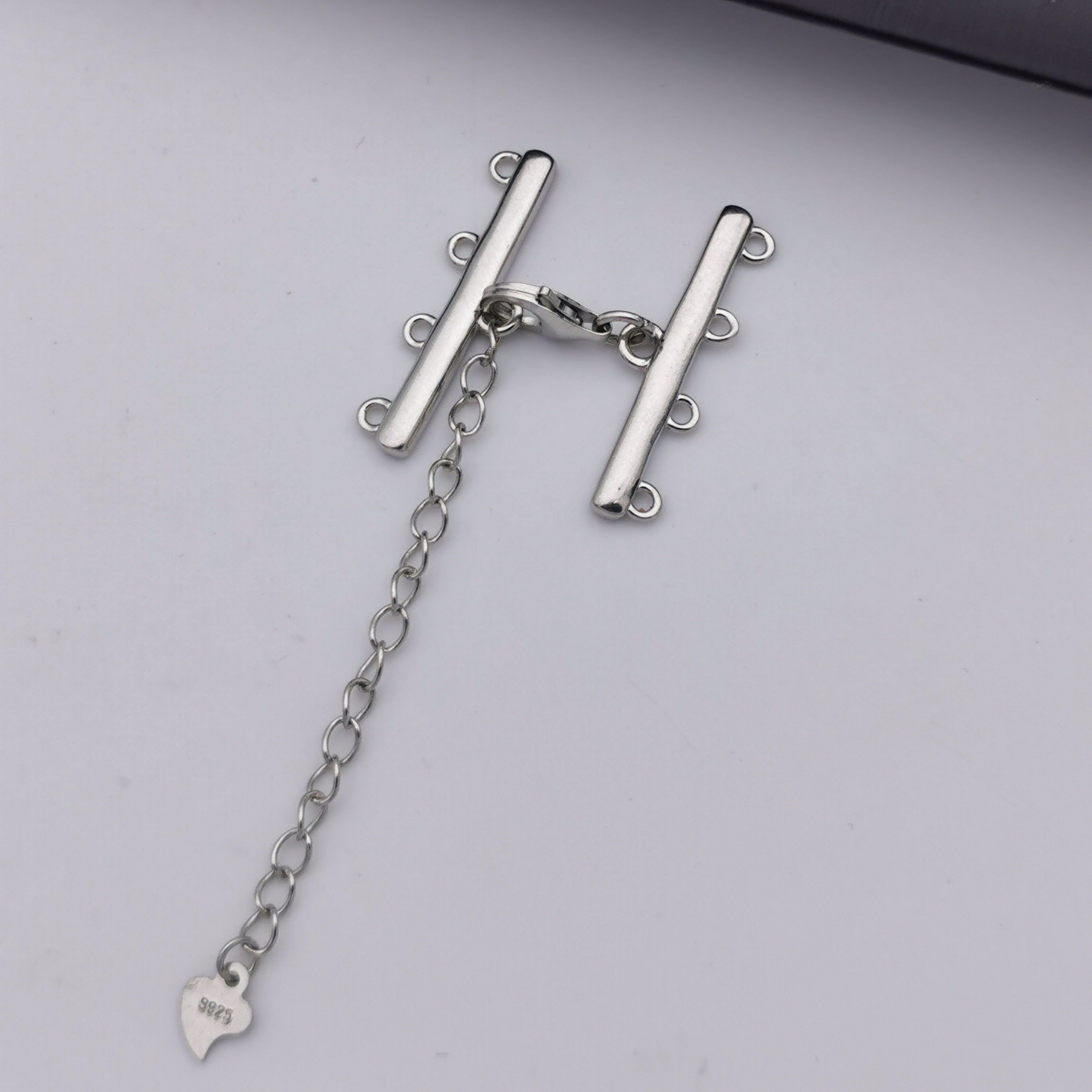 S925 sterling silver adjustable clasp