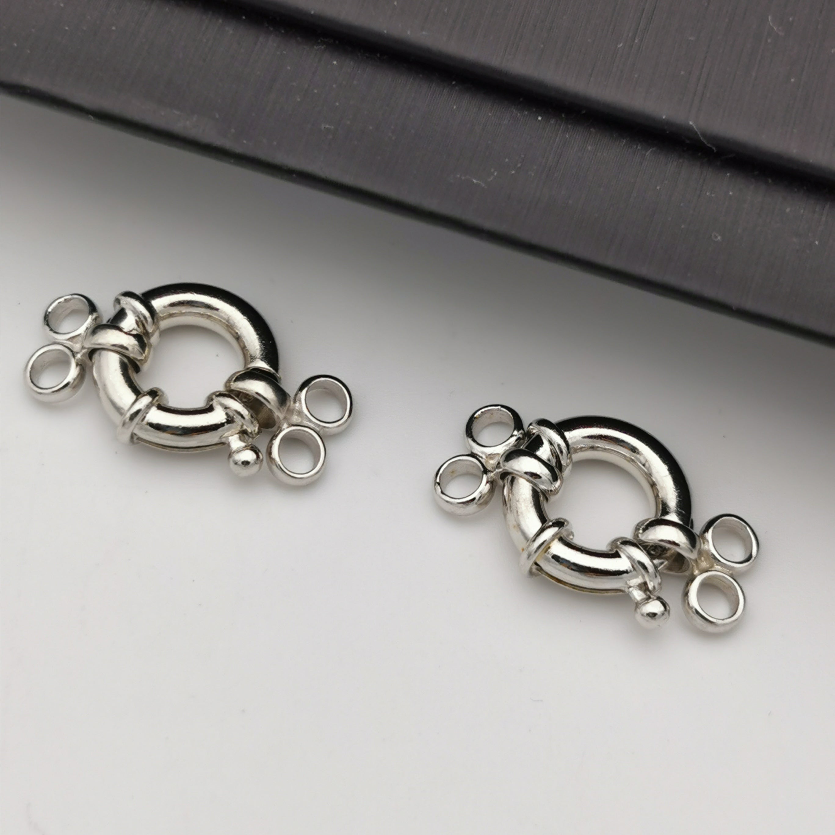 S925 sterling silver spring clasp