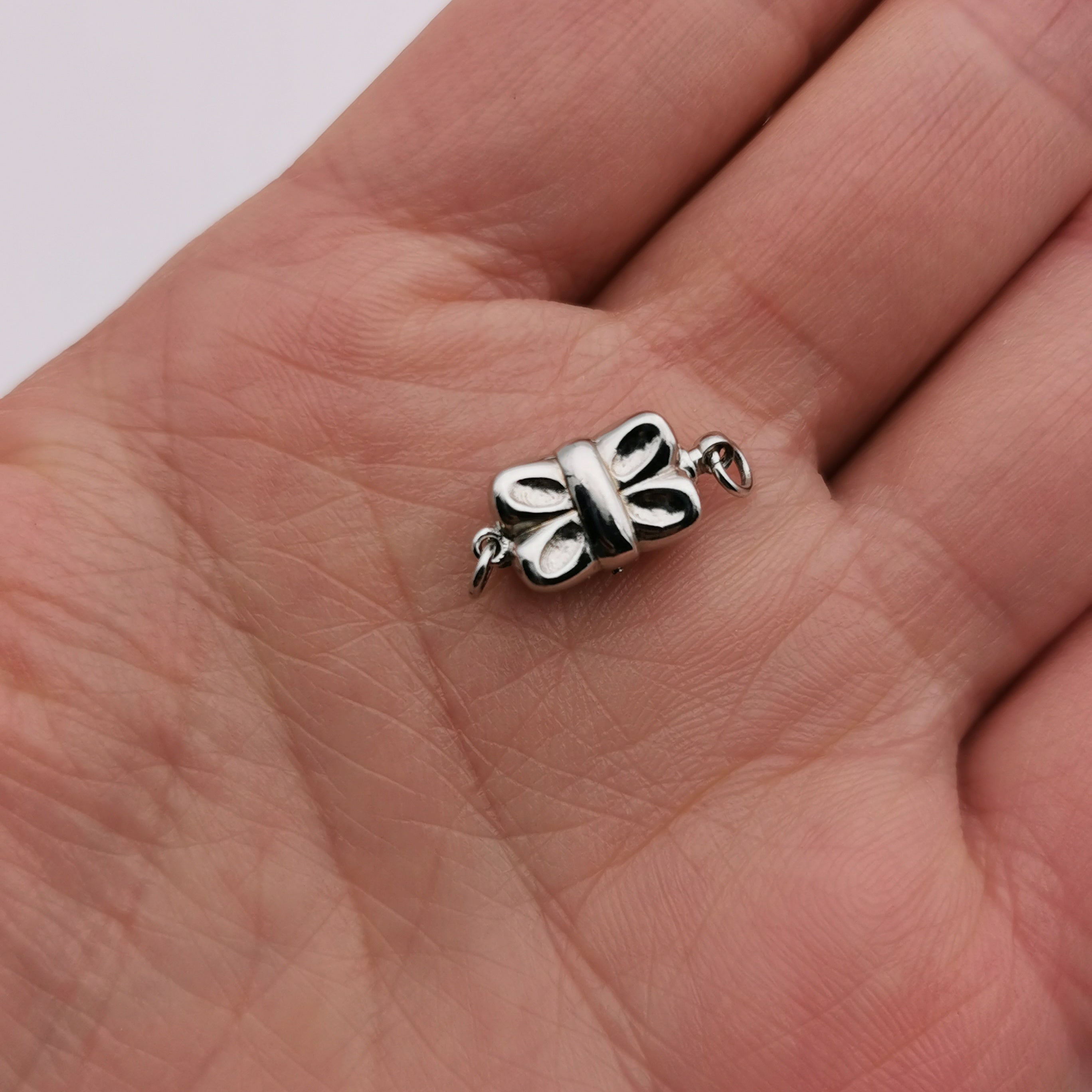 S925 sterling silver vintage clasp