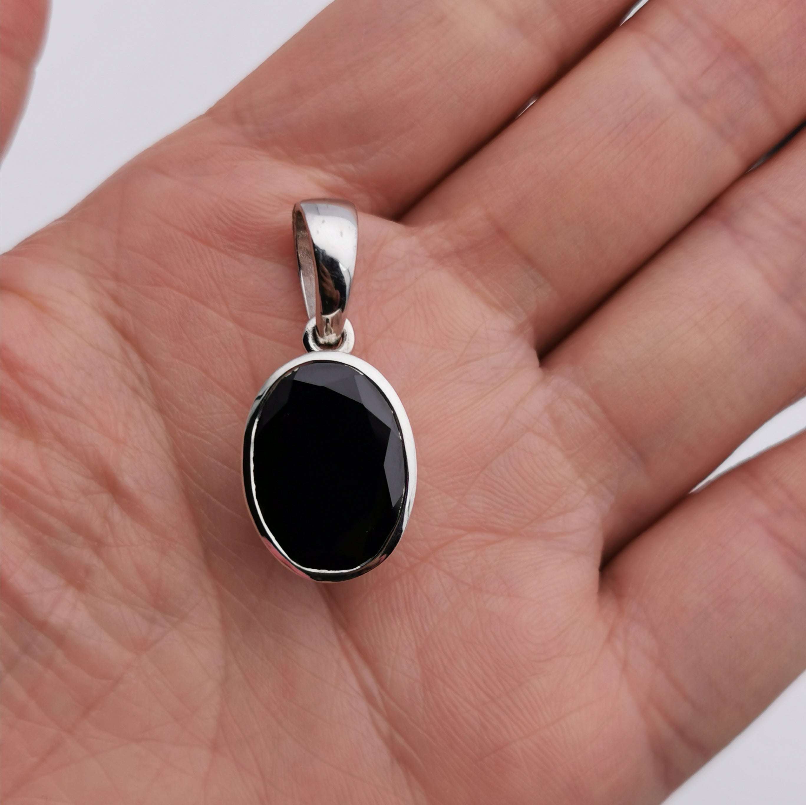 S925 Onxy pendant