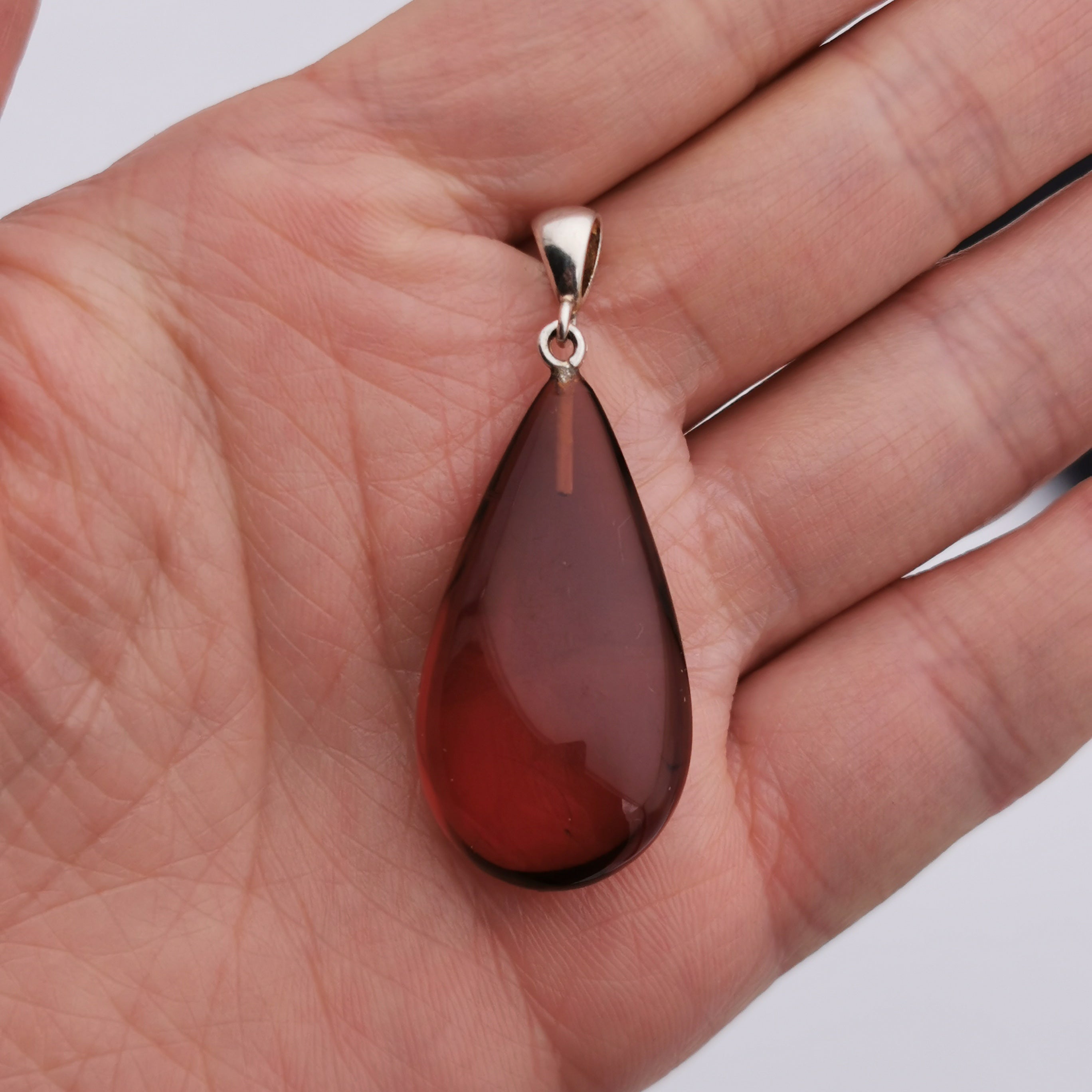 S925 Baltic cherry amber