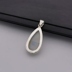S925 moonstone pendant