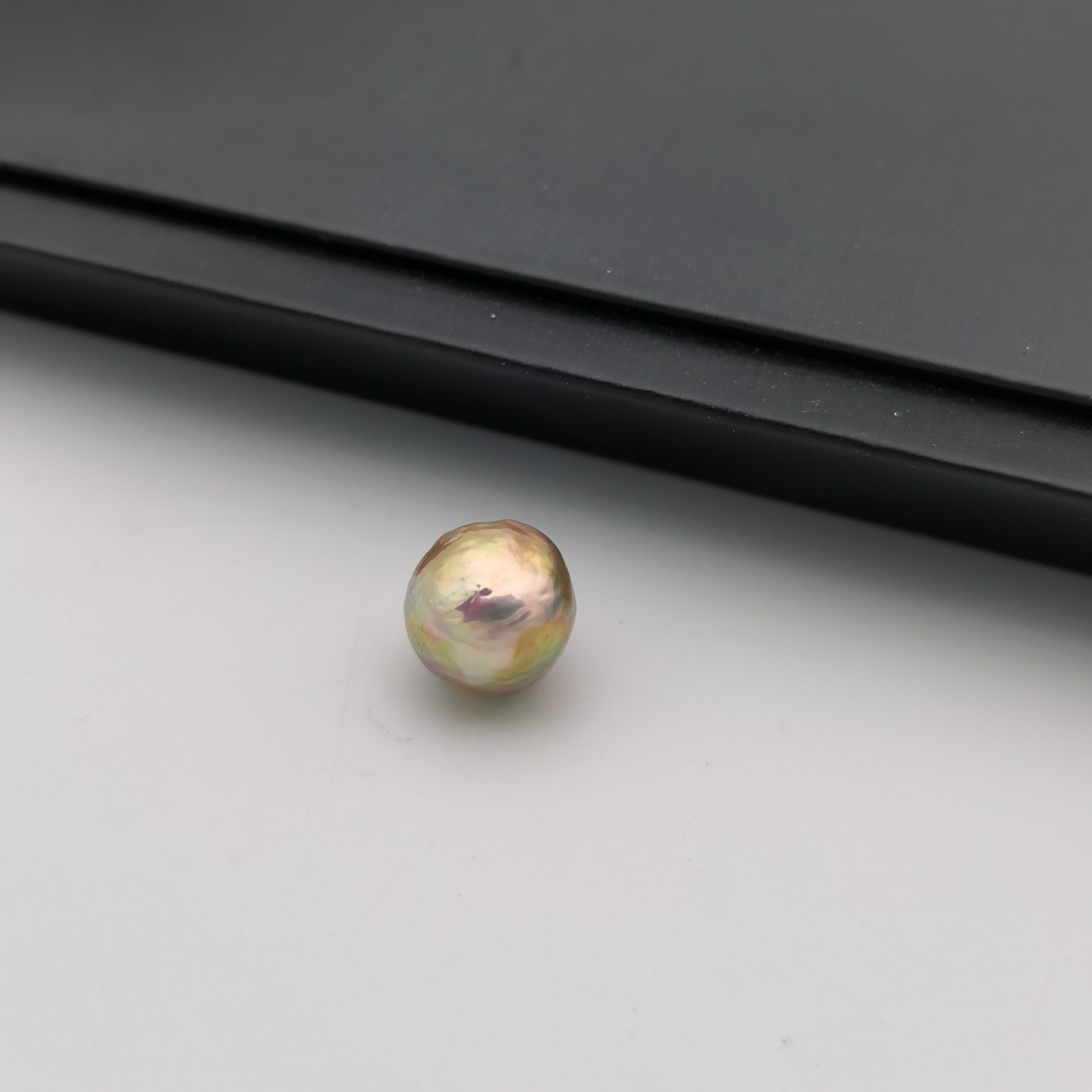 13.37 mm genuine freshwater baroque pearl