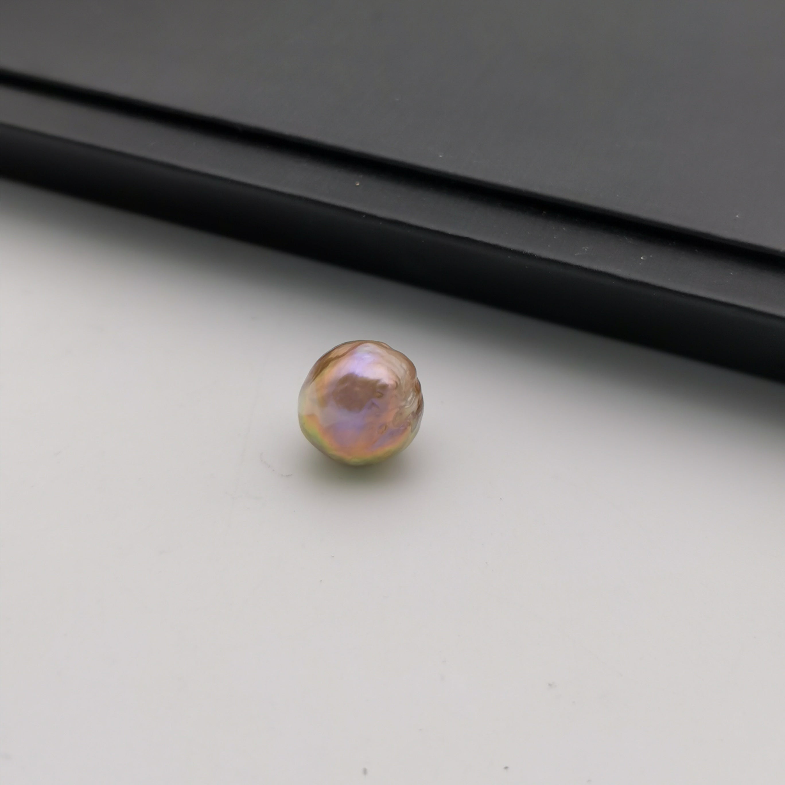 13.37 mm genuine freshwater baroque pearl