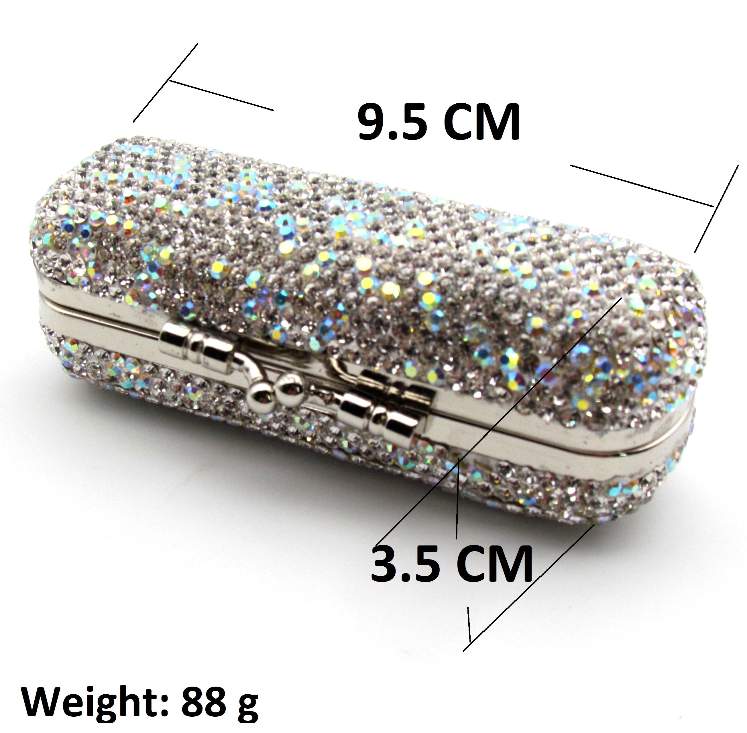 Handcraft Czech diamond with Rhinestone bling bling lipstick case