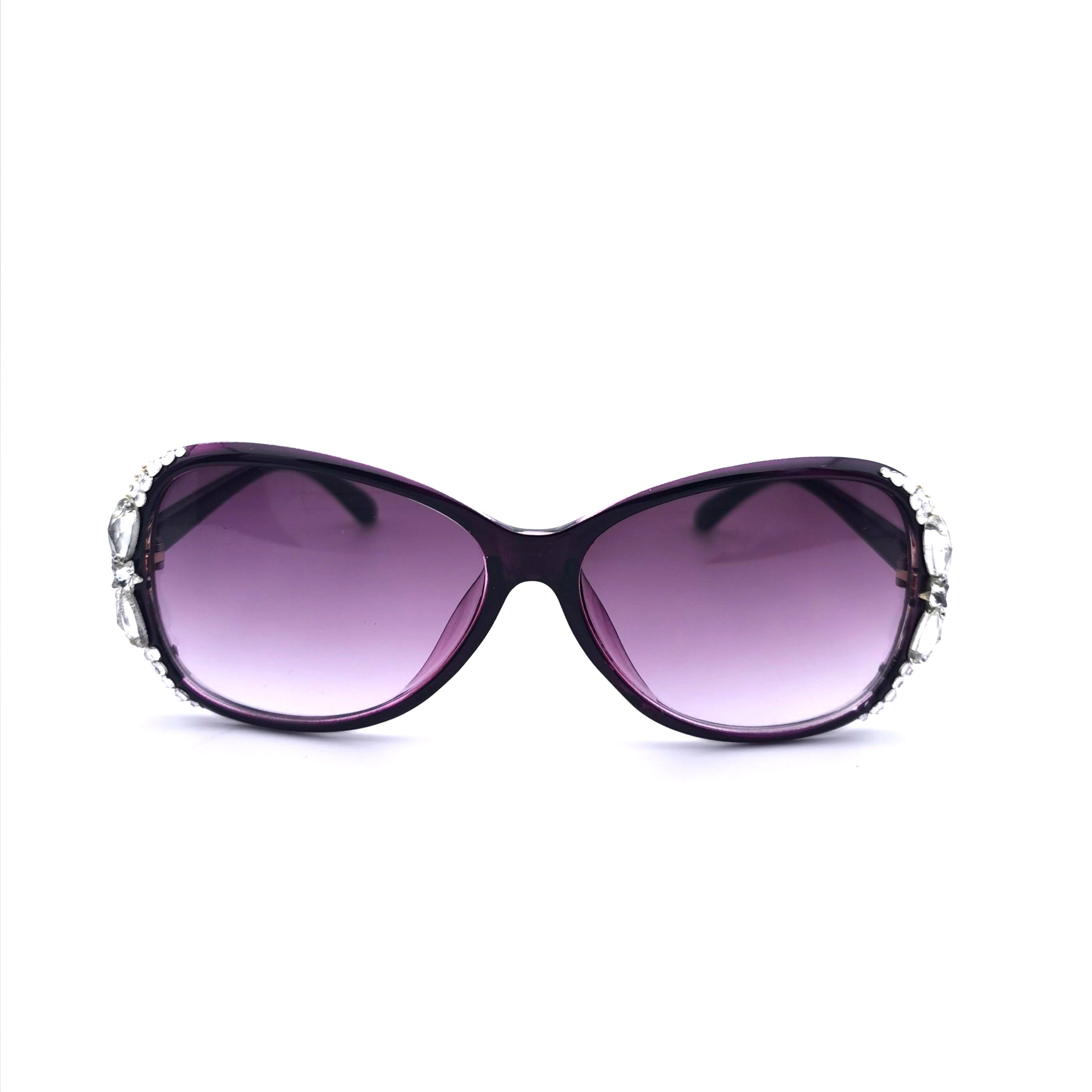 Hand inlaid Swarovski crystal sparkle sunglasses