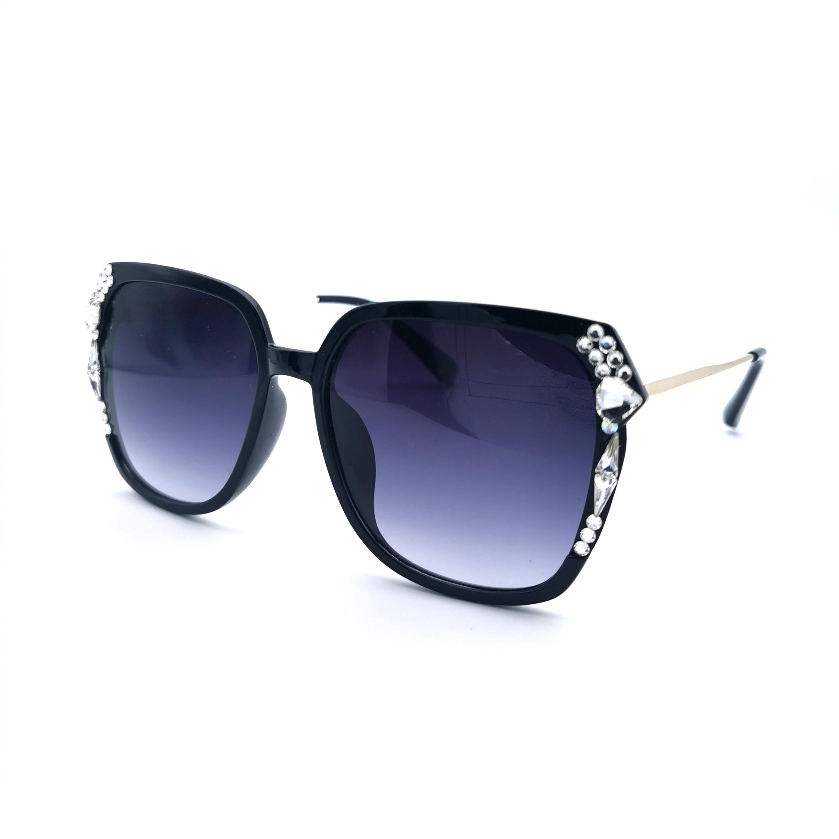 Hand inlaid Swarovski element sparkle sunglasses
