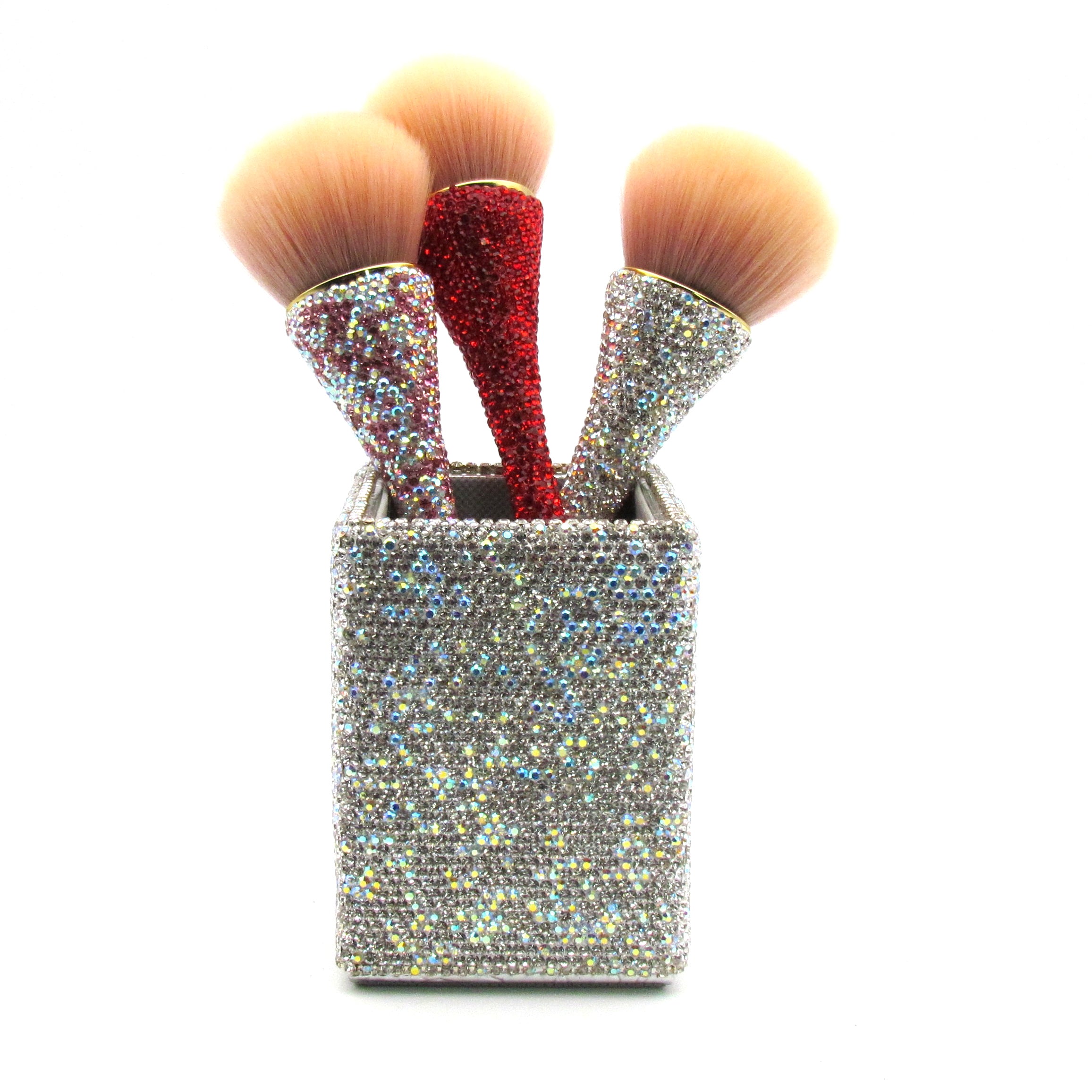2024 Glitter Makeup Brushes Sets -11pcs Cosmetic Brushes Set Bling