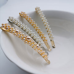 Timeless handmade freshwater pearl hair pin