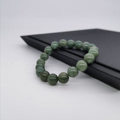 Burma Jade stretch bracelet