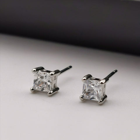 Sterling silver 14ct gold plated stud