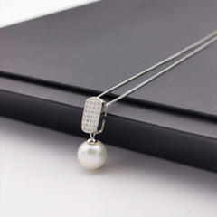 sterling silver Freshwater pearl necklace