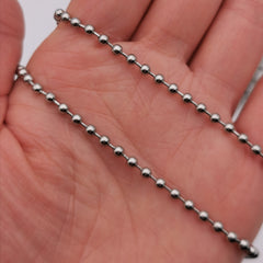 Stainless steel little ball chain
