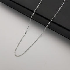 S925 sterling silver adjustable O chain