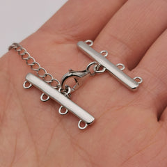 S925 sterling silver adjustable clasp
