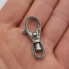 S925 sterling silver chunky lobster clasp