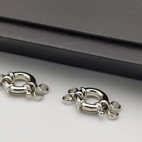 S925 sterling silver spring clasp