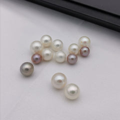 7-10.5 mm AAA genuine  freshwater pearl loose beads